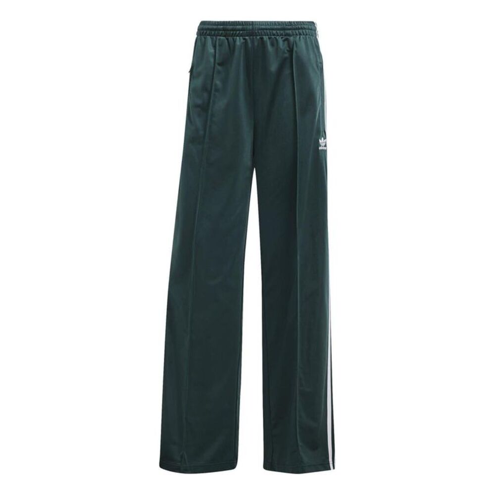 Adidas Womens/Ladies Firebird Polyester 3 Stripes Loose Tracksuit Bottoms / Mint